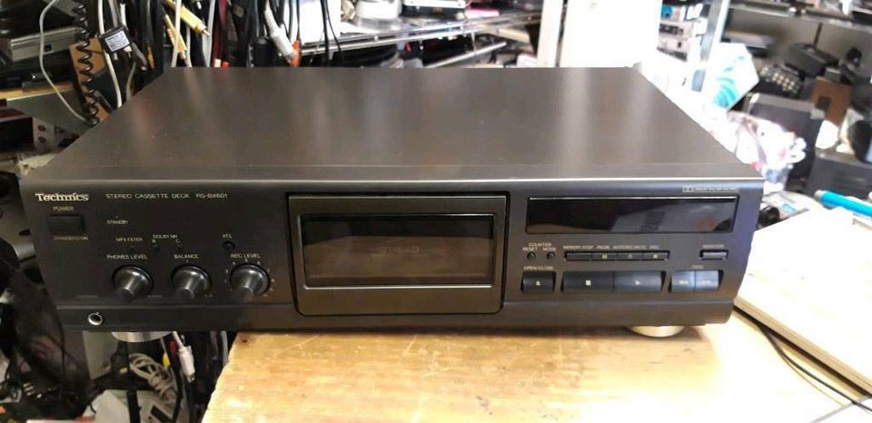 TECHNICS RS-BX601, Stereo Cassetten-Deck mit Netzkabel