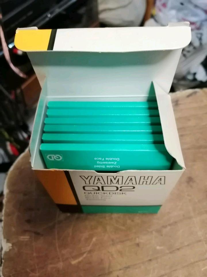 6 YAMAHA QD2, QuickDisk/zweiseitig, NEU & OVP!!
