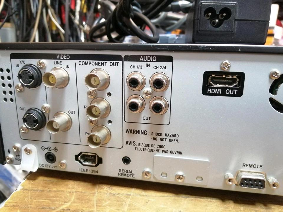 JVC HDV BR-HD50E DV VCR, Videorecorder mit Zubehör!!