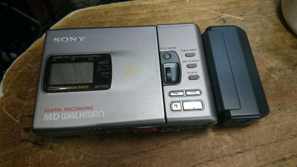 SONY MZ-R30, Minidisc-Recorder mit Zubehör!!!