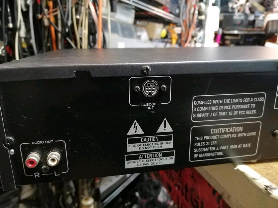 PIONEER PD-M6, CD-Player OHNE Fernbedienung!!