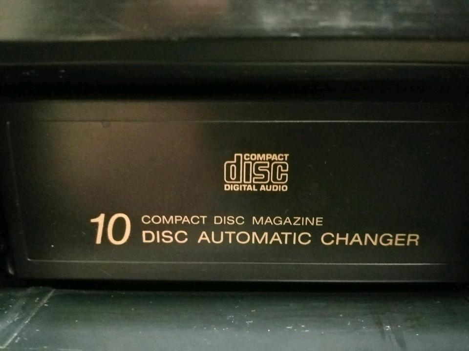 SONY CDP-C910, 10fach-Wechsler-CD-Player, guter Zustand!!!