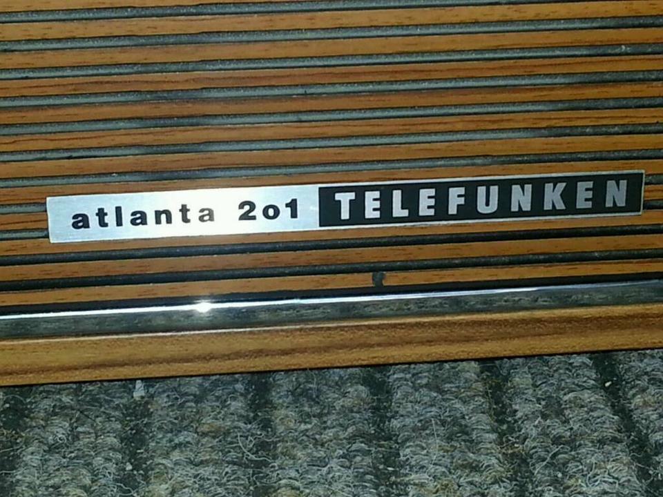 TELEFUNKEN Atlanta 201, Radio, Holzdesign