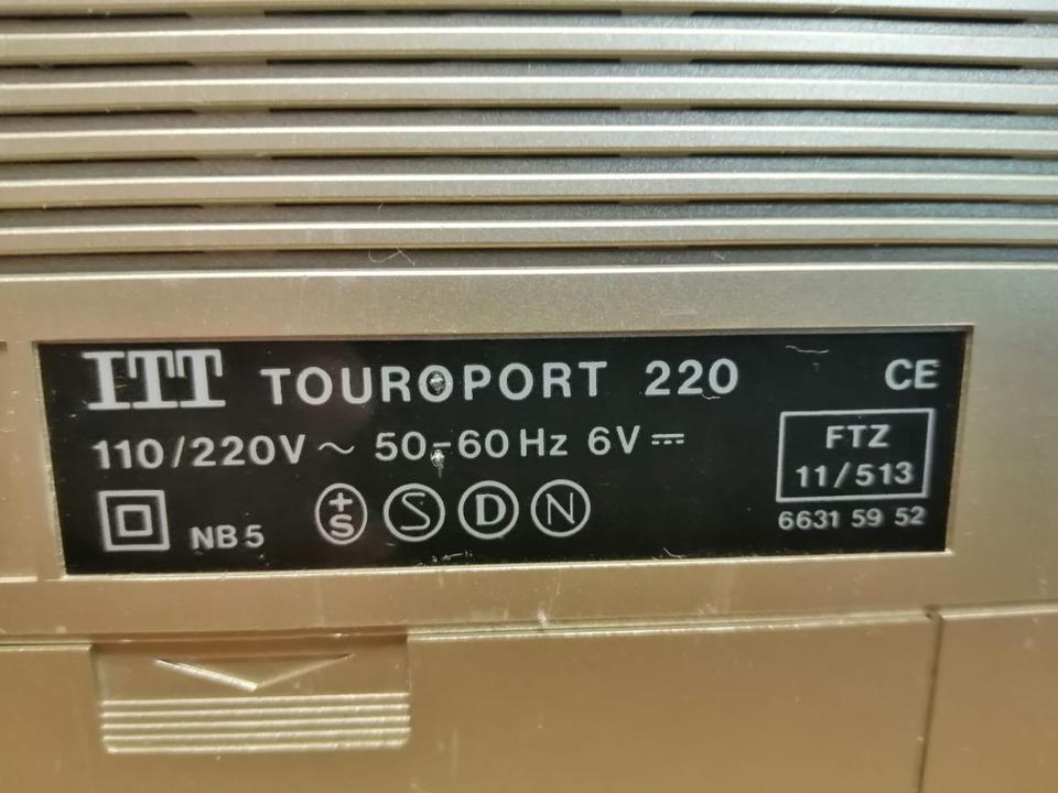 ITT Touroport 220, Radio, guter Zustand!!!