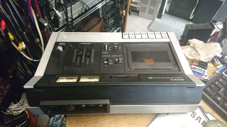 SONY TC-135SD Stereo Cassette-Corder, DEFEKT!!