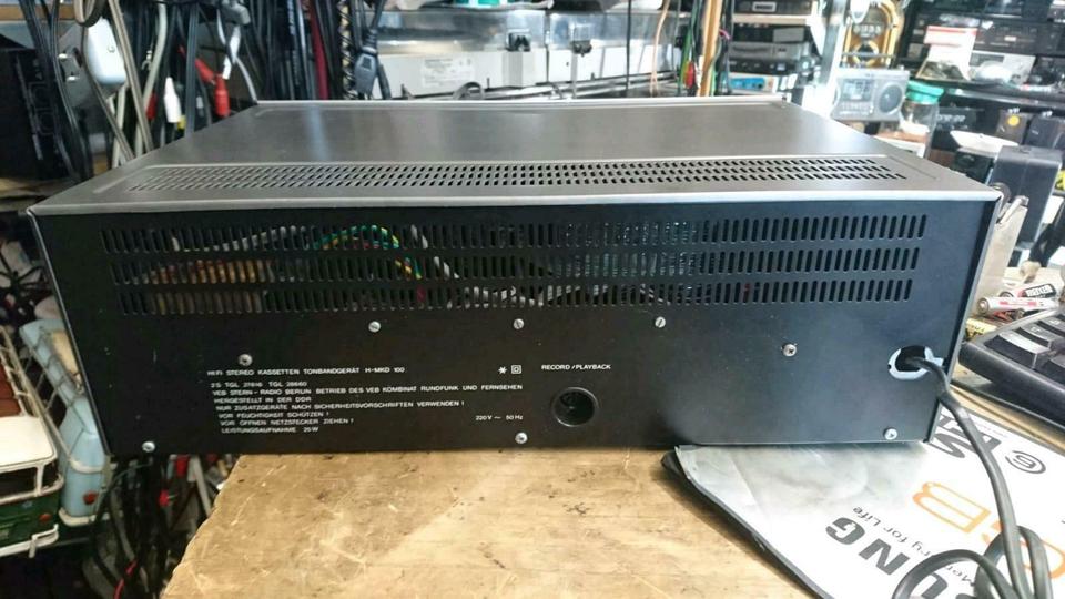 RFT HMK-D100, HiFi Cassetten-Deck, DEFEKT!!