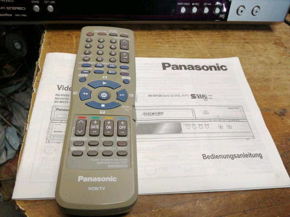 PANASONIC NV-HV65EG-S, Videocassettenrecorder!!