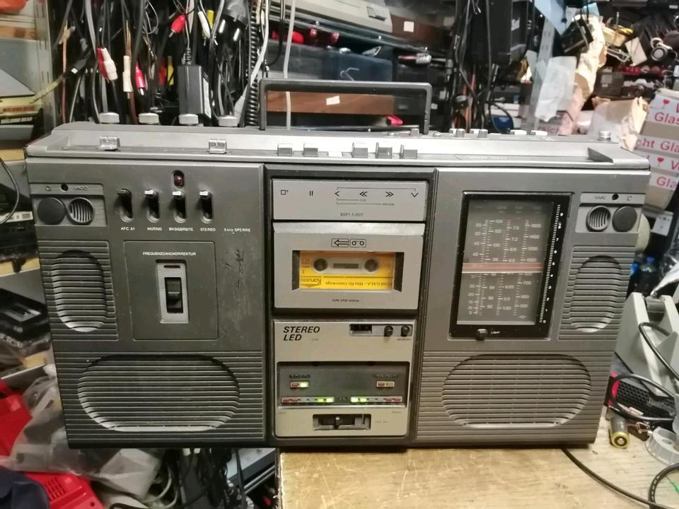 RFT STERACORD SKR501, Radio-Cassetten-Recorder, etwas DEFEKT!!!