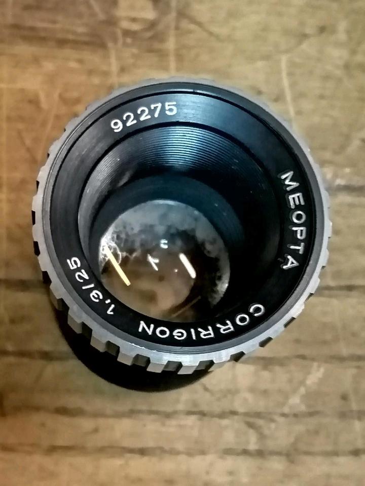 MEOPTA Corrigon 1,3/25, Objektiv!!