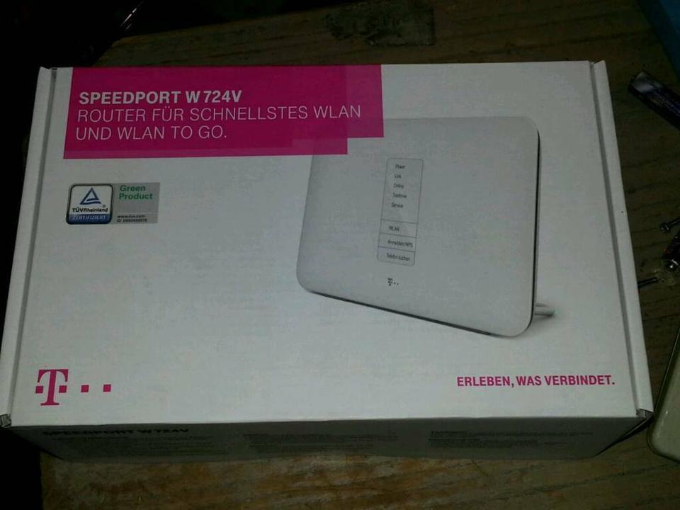 DEUTSCHE TELEKOM Speedport W724V Typ BL; WLAN-Router, NEU & OVP!!