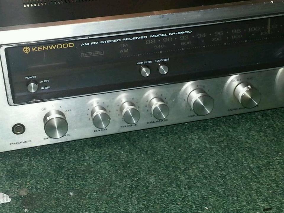 KENWOOD KR-3600, AM-FM Stereo Tuner Amplifier, ,guter Zustand!