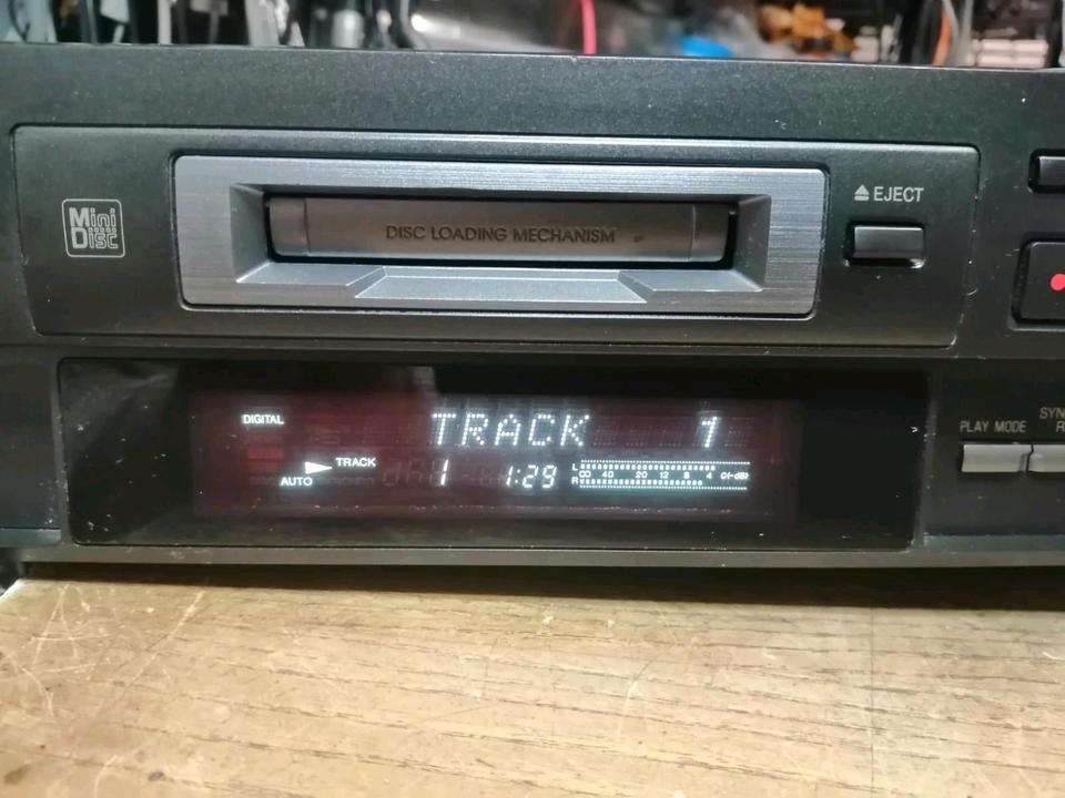 TECHNICS SJ-MD100, Minidisc-Recorder, guter Zustand!!