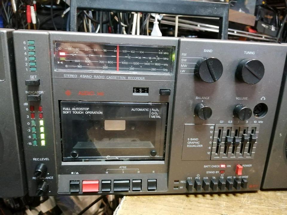 RFT EAW Audio 145, Radio-Cassetten-Recorder, etwas DEFEKT!!!