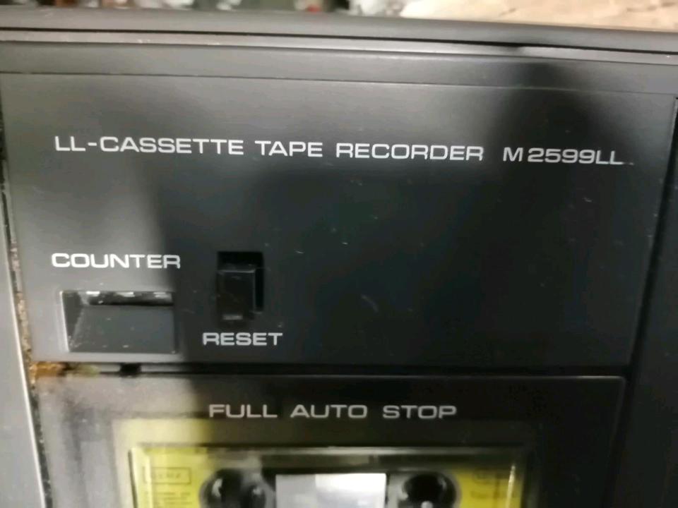 SANYO M2599LL, Cassetten-Recorder, guter Zustand!!
