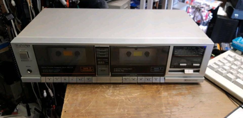 TECHNICS RS-T10, Stereo Doppel-Cassetten-Recorder, guter Zustand