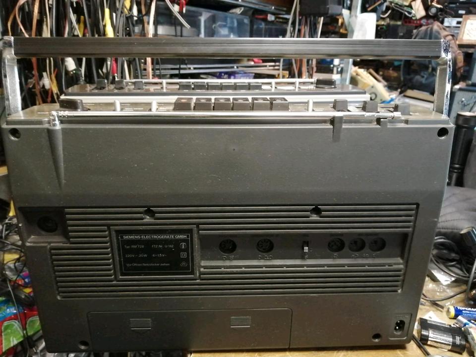 SIEMENS CLUB 722 +SIEMENS CLUB 728, Radio-Cassetten-Recorder!!!