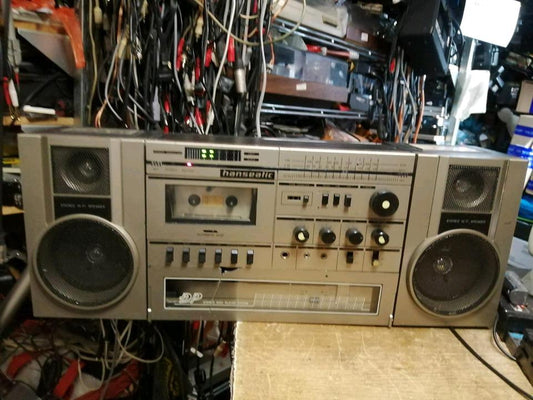 HANSEATIC Havauxes STPR4000, Ghettoblaster mit Plattenspieler!!!