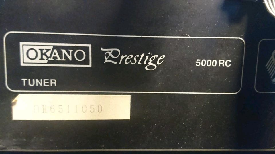 OKANO PRESTIGE Musikanlage 5000RC, etwas DEFEKT!!