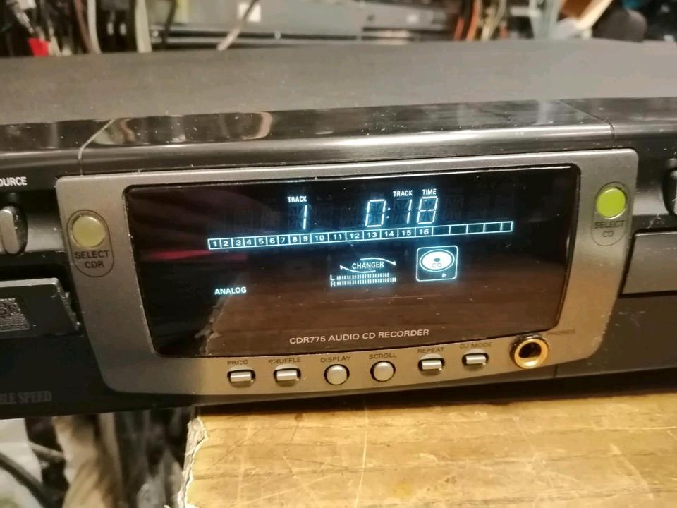 PHILIPS CDR775, Doppel-CD-Player/CD-Recorder, guter Zustand!!!