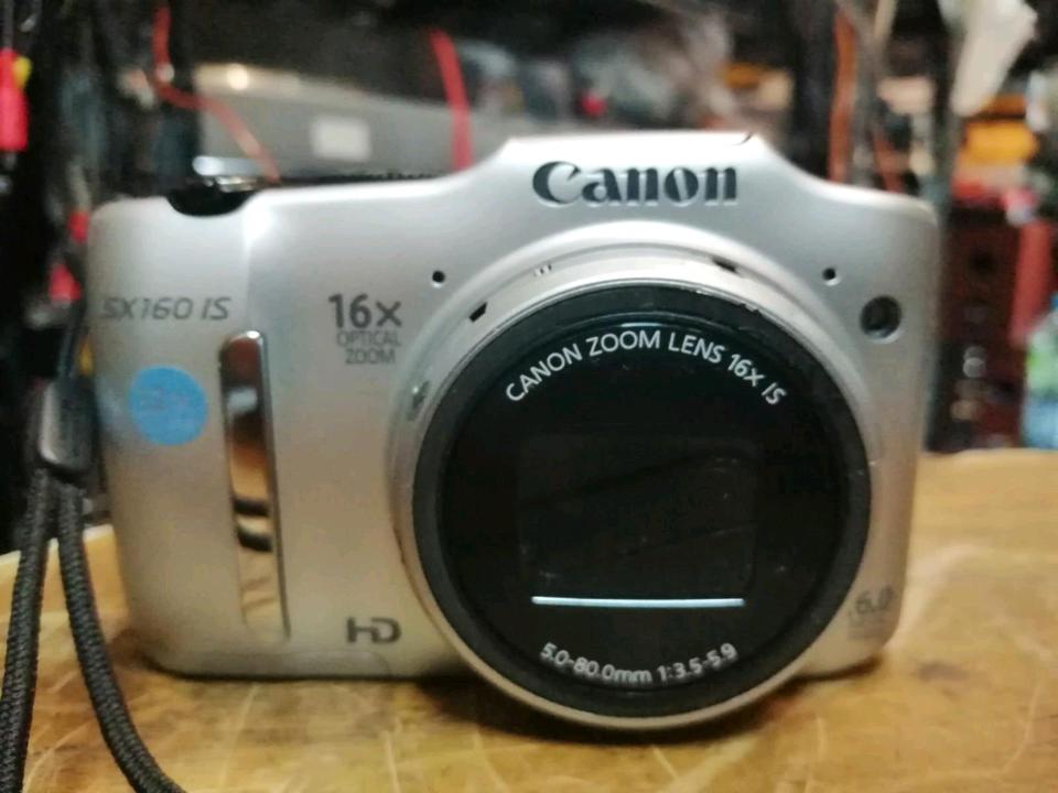 CANON SX160 IS, Digital-Kamera OHNE Speicherkarte!!