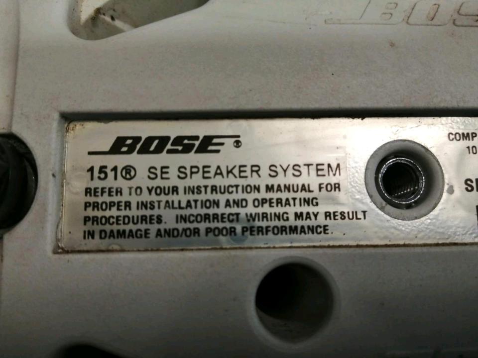 BOSE 151 SE Speaker System, 2 Lautsprecher mit Halterungen!!