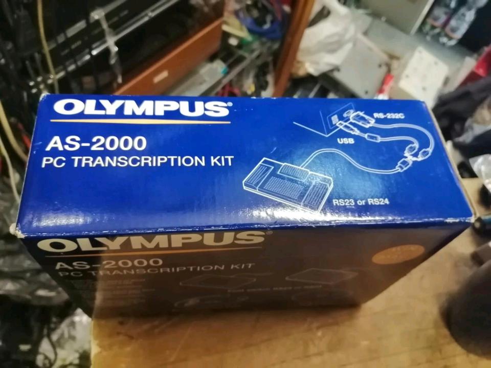 OLYMPUS PC Transcription AS-2000, NEU und OVP!!!