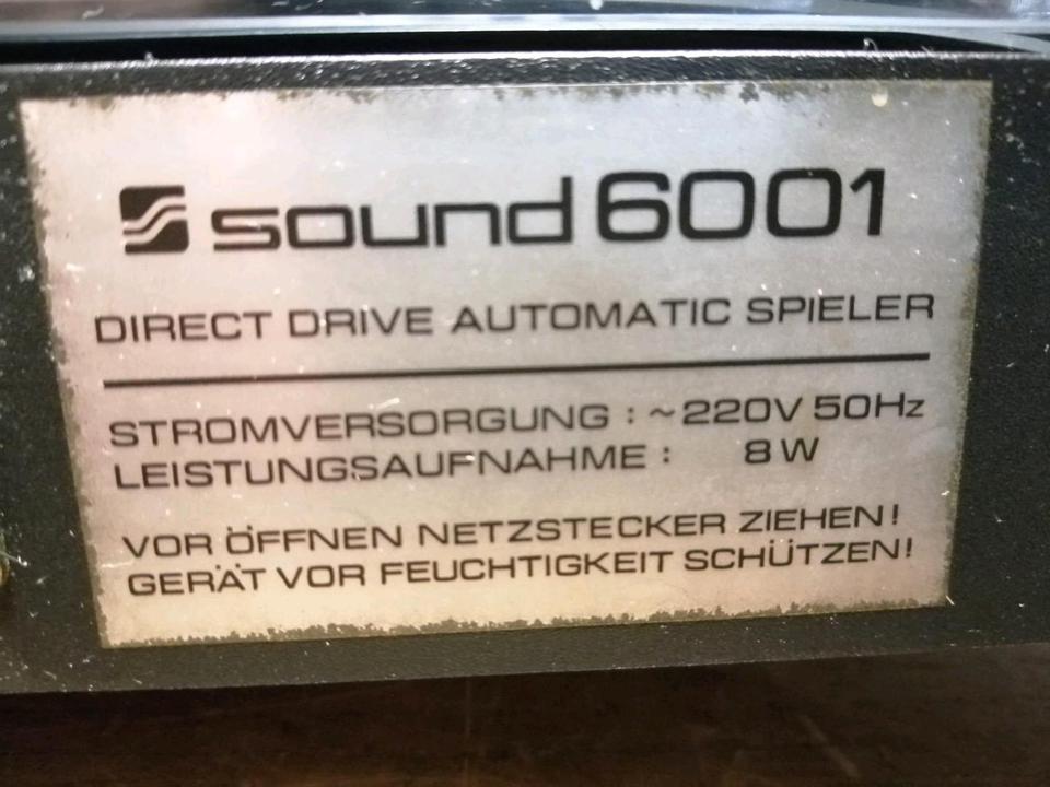 HITACHI SOUND 6001, Plattenspieler + JICO Nadelsystem!!