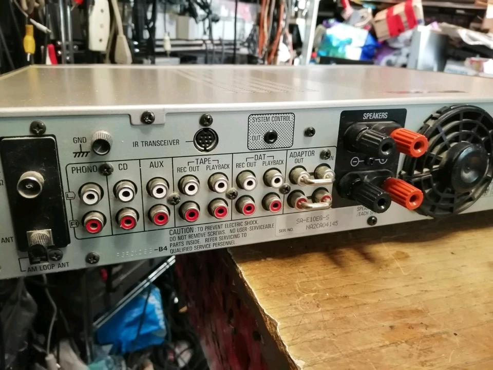 TECHNICS SA-E10, Stereo Integrated Tuner Amplifier, etwas DEFEKT!