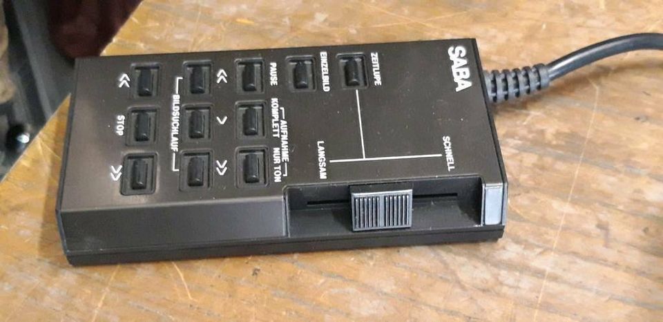 SABA VCR Remote Control Unit/Fernbedienung für VHS Videorecorder