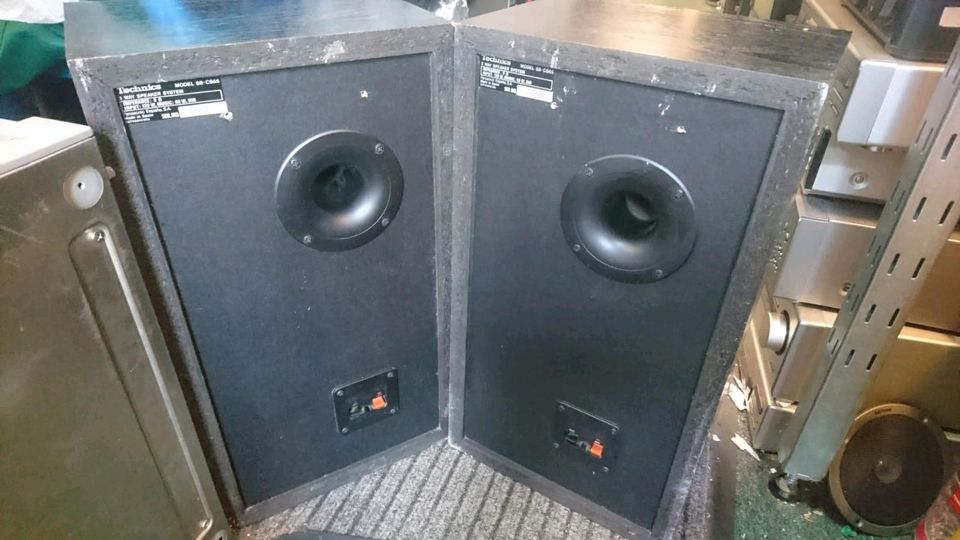 2 TECHNICS SB-CS65, 3 Way Speaker System, OHNE Schutzgitter!! 120 € VB Versand möglich