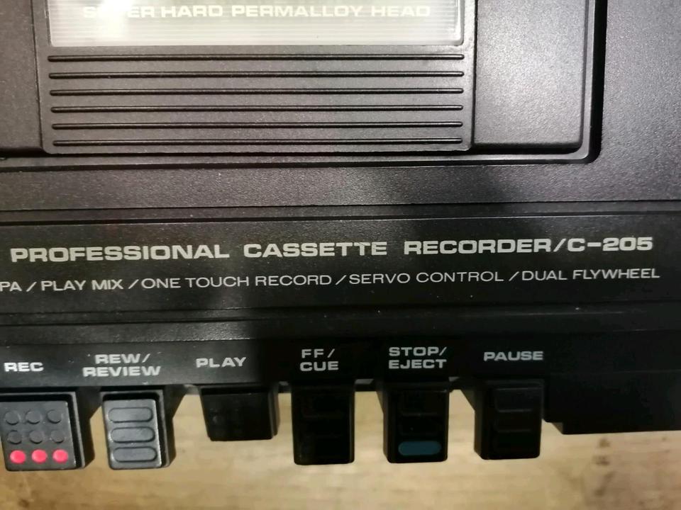 SUPERSCOPE by MARANTZ C-205 Cassetten-Recorder!