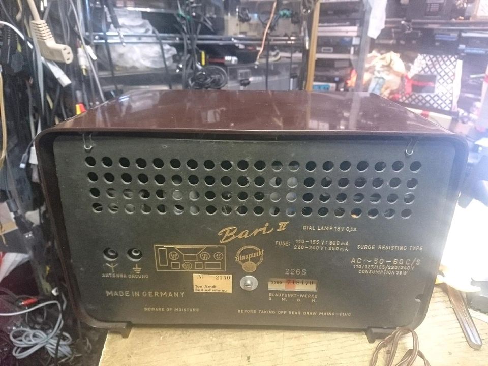 BLAUPUNKT BARI II, Röhrenradio