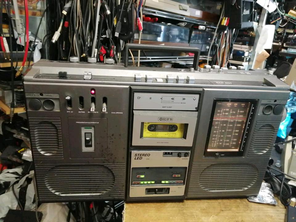 RFT STERACORD SKR501, Radio-Cassetten-Recorder, etwas DEFEKT!!!