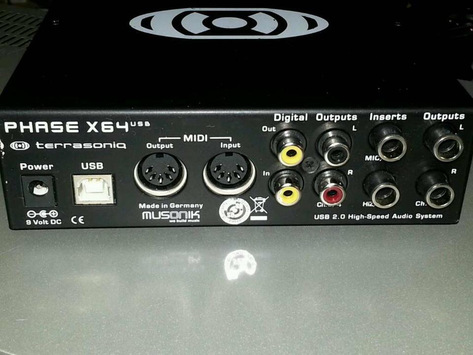 TERRASONIQ Phase X64 USB Audio Interface , toll