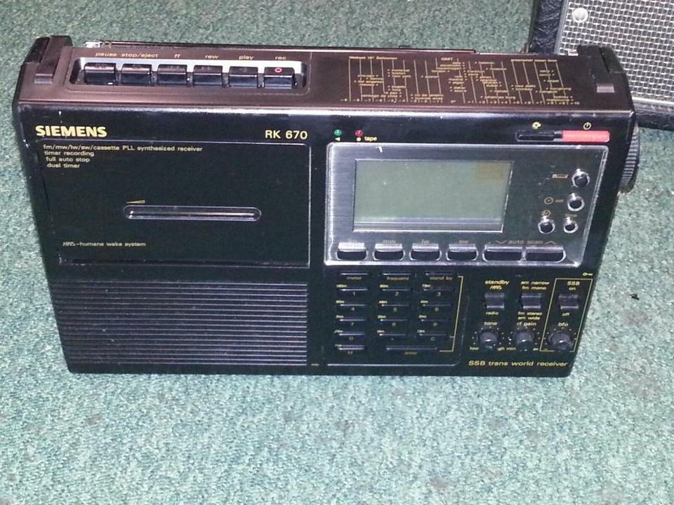 SIEMENS RK 670; Radio-Cassettenrecorder