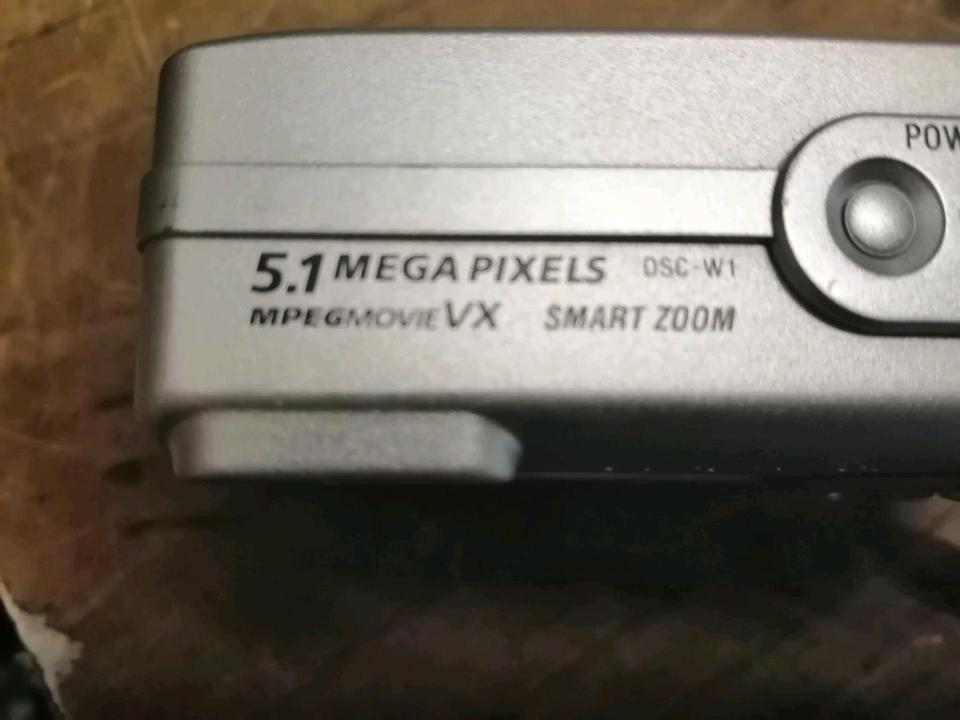 SONY DSC-W1, Digital-Kamera mit 1 Speicherkarte!!!