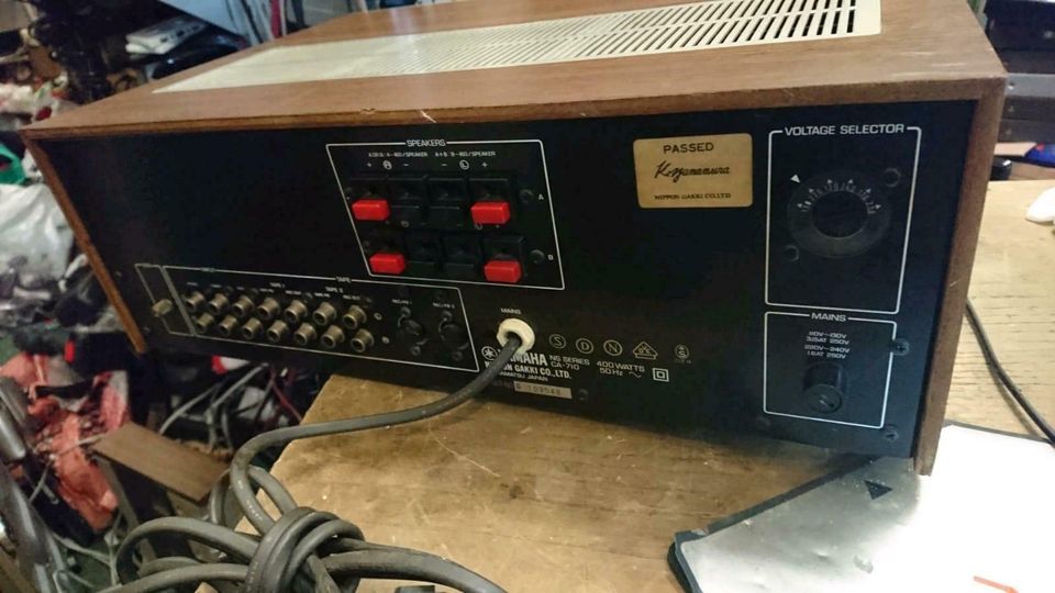 YAMAHA CA-710, Stereo Amplifier, DEFEKT!!