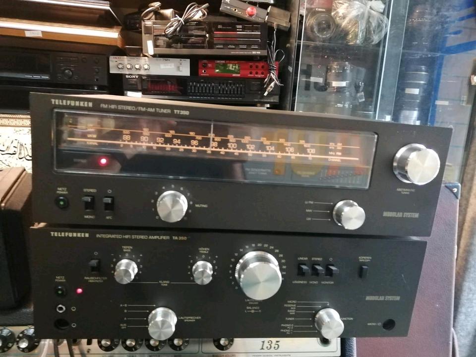 TELEFUNKEN TA-350 Verstärker + TELEFUNKEN TT350 guter Zustand!!!