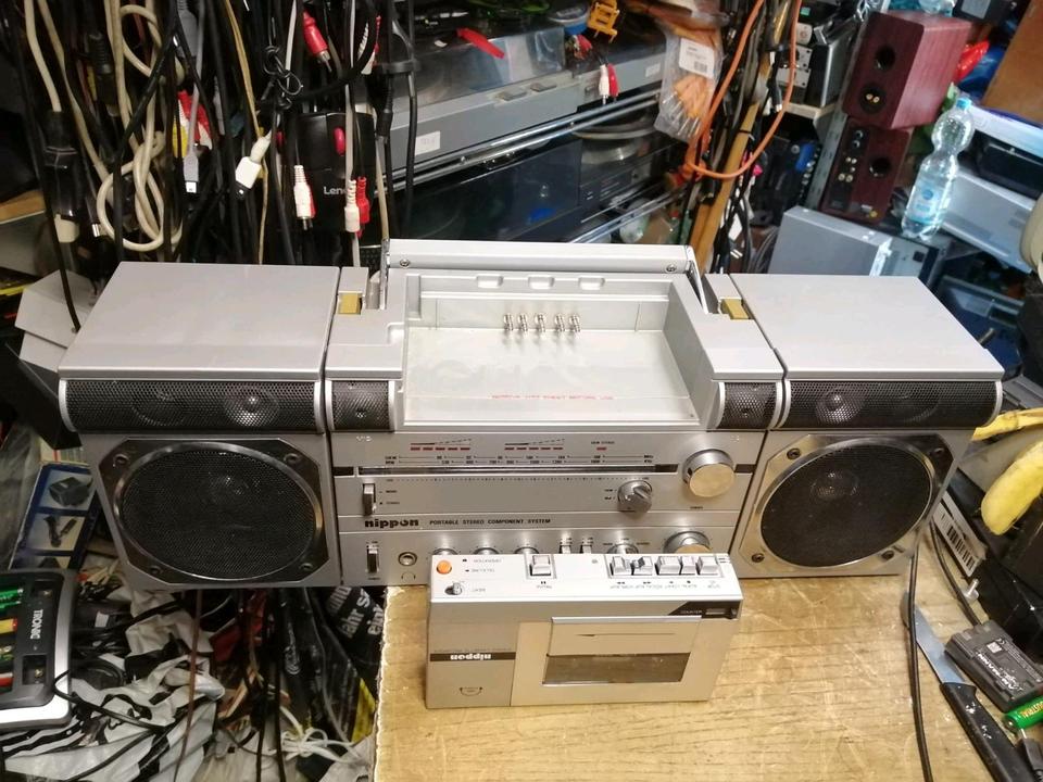 NIPPON PMS-007, Mini Stereo Component System, etwas DEFEKT!!