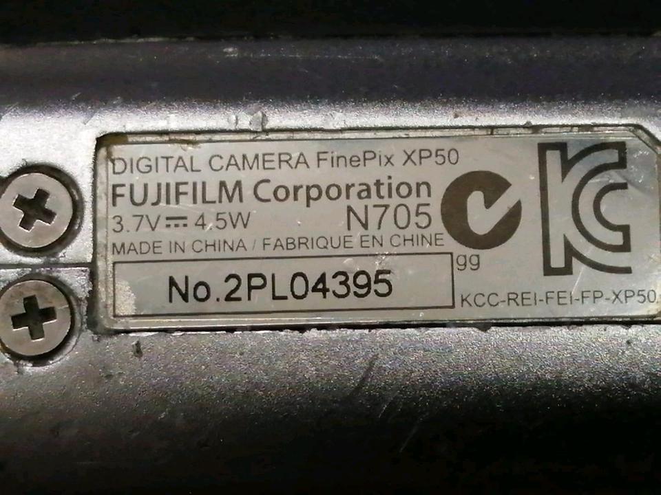 FUJIFILM FinePix XP50, Digital-Kamera mit Zubehör!!!